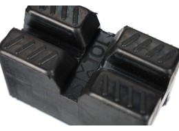 Tampon en caoutchouc pour béquille de voiture MECHANIC CAR STAND PRO, 83x44x51 mm