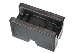 Tampon en caoutchouc pour béquille de voiture MECHANIC CAR STAND PRO, 83x44x51 mm