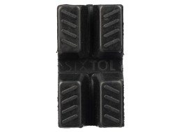 Tampon en caoutchouc pour béquille de voiture MECHANIC CAR STAND PRO, 83x44x51 mm