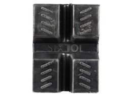 Tampon en caoutchouc pour béquille de voiture pliable MECHANIC CAR STAND, 83x62x40 mm