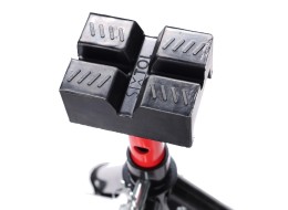 Tampon en caoutchouc pour béquille de voiture pliable MECHANIC CAR STAND, 83x62x40 mm