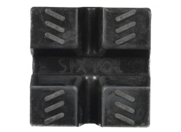 Tampon en caoutchouc pour cric automobile SX JACK SUV 2,5T, 62x62x44 mm