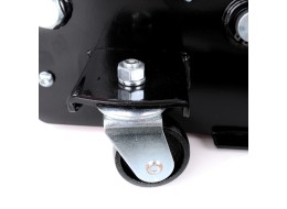 Cric hydraulique mobile robuste 3 t profil bas, avec pédale SX JACK PEDAL 3T BLACK