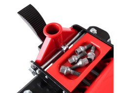 Cric hydraulique mobile robuste 3 t profil bas, avec pédale SX JACK PEDAL 3T BLACK