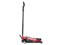 Cric hydraulique mobile robuste 3 t profil bas, avec pédale SX JACK PEDAL 3T BLACK
