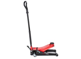 Cric hydraulique mobile robuste 3 t profil bas, avec pédale SX JACK PEDAL 3T BLACK