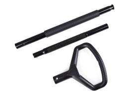 Cric hydraulique mobile robuste 3 t profil bas, avec pédale SX JACK PEDAL 3T BLACK