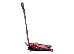 Cric hydraulique mobile heavy-duty 4T profil bas, avec pédale SX JACK PEDAL 4T BLACK