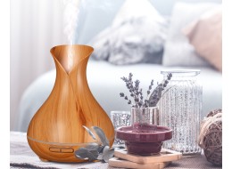 Diffuseur d'arômes Vulcan bois clair 350 ml