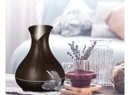 Diffuseur d'arômes Vulcan bois foncé 350 ml