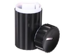 Diffuseur d'arômes Car Flame pour voiture noir 100 ml, USB-C, pour porte-gobelet