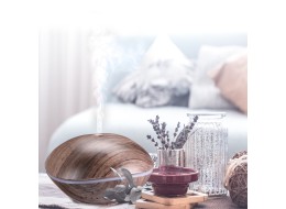Diffuseur d'arômes Stone bois gris 500ml
