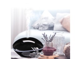 Diffuseur d'arômes Stone noir brillant 500 ml