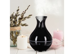 Diffuseur d'arômes Bloom noir brillant 200 ml