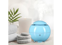 Diffuseur d'arômes Globe bleu brillant 150 ml