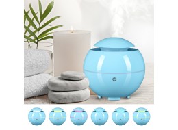 Diffuseur d'arômes Globe bleu brillant 150 ml