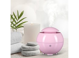 Diffuseur d'arômes Globe rose brillant 150 ml