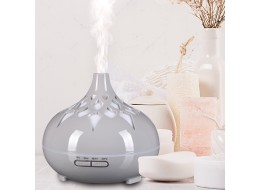 Diffuseur d'arômes Palm gris brillant 500 ml