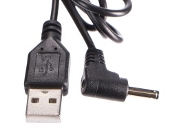 Câble USB d'alimentation de rechange prise DC 3,5 x 1,35 mm, pour diffuseurs Flower et Ball