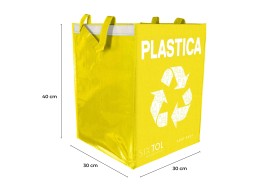 Sac de tri SORT EASY PLASTICA IT, 30x30x40 cm, 36 l