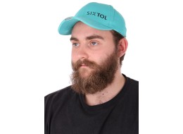 Casquette avec lampe LED B-CAP 25lm, rechargeable, USB, taille universelle, turquoise