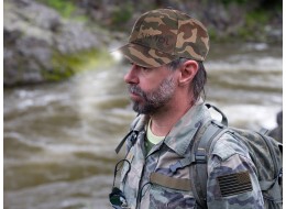 Casquette avec lumière LED B-CAP 25 lm, rechargeable, USB, taille unique, camouflage