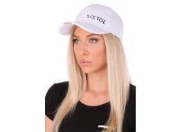 Casquette avec lumière LED B-CAP 25 lm, rechargeable, USB, taille unique, blanche