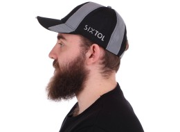 Casquette réfléchissante avec lumière LED B-CAP SAFETY 25 lm, rechargeable, USB, taille universelle,