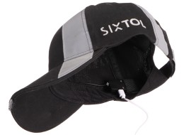 Casquette réfléchissante avec lumière LED B-CAP SAFETY 25 lm, rechargeable, USB, taille universelle,