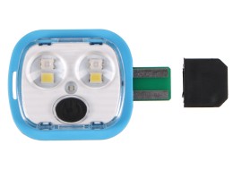 Lampe LED de rechange pour casquette/bandeau B-HAT LED LIGHT 2, rouge/bleu