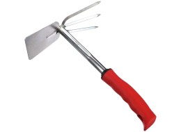 Binette de jardin avec cultivateur, longueur 290 mm, poignée ergonomique