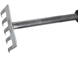 Râteaux à main, longueur 290 mm, poignée ergonomique