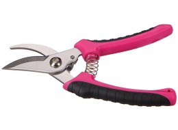 Sécateurs GARDEN PINK ONE, inoxydable, 20 cm