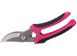 Sécateurs GARDEN PINK ONE, inoxydable, 20 cm