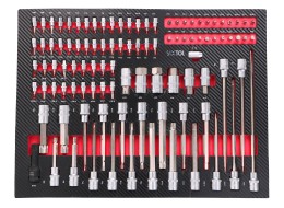 Chariot d'atelier avec outils MECHANIC TROLLEY TITAN 1559, 13 tiroirs, 1559 pièces d'outillage