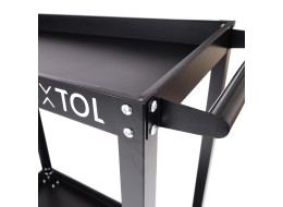 Chariot d'atelier pour outils MECHANIC TROLLEY ROGER BASIC, 2 étagères