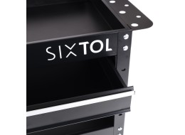 Chariot d'atelier pour outils MECHANIC TROLLEY ROGER DRAWER, 3 étagères + 1 tiroir