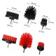 Jeu de brosses pour perceuse pour nettoyage de voiture CAR DETAILING DRILL BRUSH 6, 6 pcs