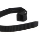Sangle à serrage rapide pour porte-vélos attelé, longueur 38 cm, noire - pièce de rechange