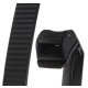 Sangle à serrage rapide pour porte-vélos attelé, longueur 38 cm, noire - pièce de rechange