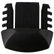 Embout en plastique pour barre transversale ROOF RACK IN / FIX, noir - pièce de rechange
