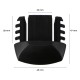 Embout en plastique pour barre transversale ROOF RACK IN / FIX, noir - pièce de rechange