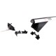 Barre transversale verrouillable en aluminium ROOF RACK IN 1, 120 cm, capacité 90 kg