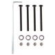 Barre transversale verrouillable en aluminium ROOF RACK FIX 1, 120 cm, capacité 90 kg