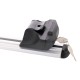 Barre transversale verrouillable en aluminium ROOF RACK FIX PRO, 120 cm, charge maximale 90 kg