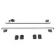Barre transversale verrouillable en aluminium ROOF RACK FIX PRO, 120 cm, charge maximale 90 kg