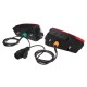 Ensemble de feux avec câble et fiche 13 broches pour porte-vélos E-BIKE PRO - pièce de rechange