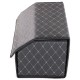 Organisateur de coffre de voiture CAR COMPACT ELEGANT L, 2 compartiments, pliable, avec couvercle