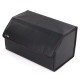 Organisateur de coffre de voiture CAR COMPACT LEATHER L, 2 compartiments, pliable, avec couvercle