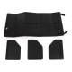 Organisateur de coffre de voiture CAR COMPACT LEATHER L, 2 compartiments, pliable, avec couvercle
